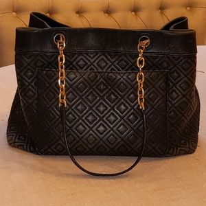 Quilted Leather Tory Burch Bag